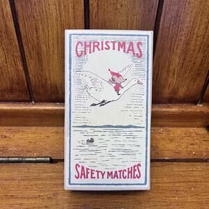 Maileg mouse: Christmas Safety matches Brother Discontinued NIB